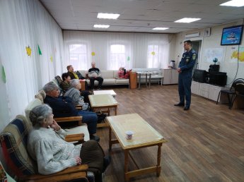 Профилактическая беседа по правилам пожарной безопасности.